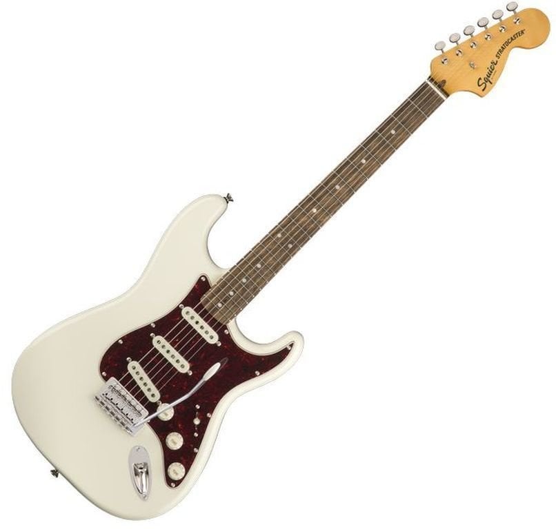 Electric guitar Fender Squier Classic Vibe '70s Stratocaster IL Olympic White
