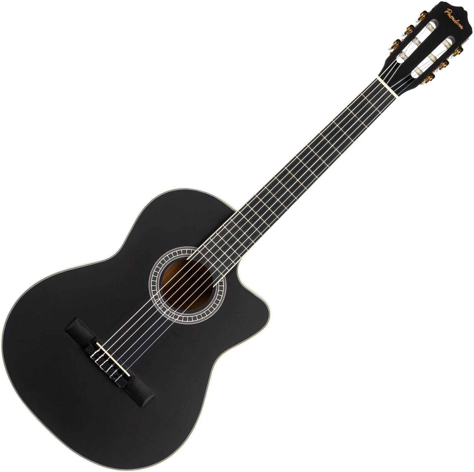 Klassisk gitarr Pasadena PCC-10 4/4 Black Klassisk gitarr