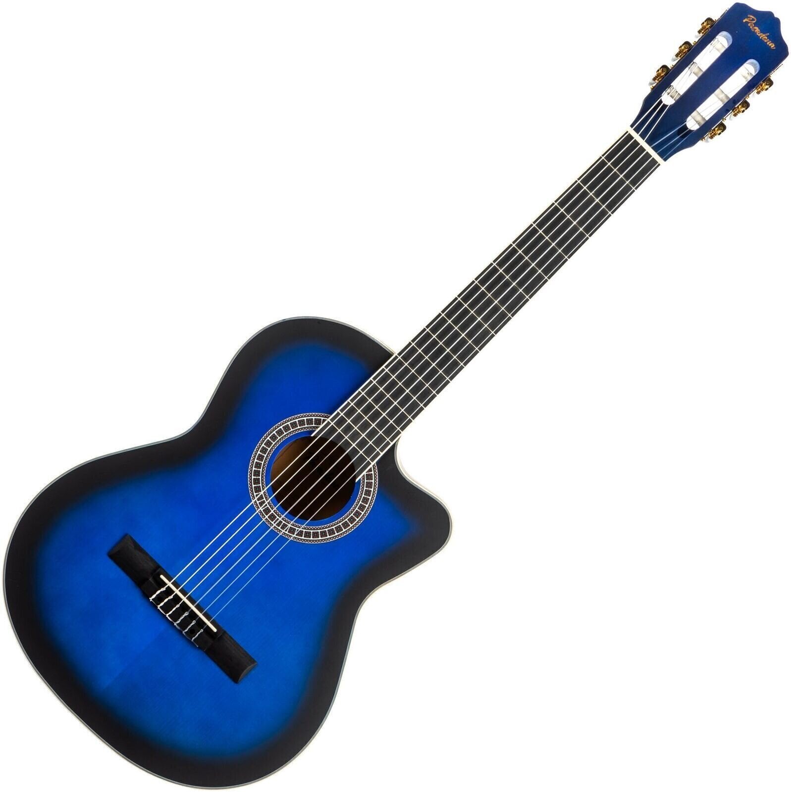 Konzertgitarre Pasadena PCC-10 4/4 Blue Burst Konzertgitarre