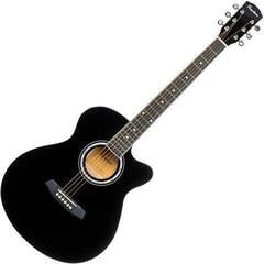 Jumbo Guitar Pasadena PGC-10 Black Jumbo Guitar