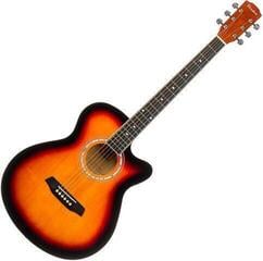 Jumbo Guitar Pasadena PGC-10 Vintage Sunburst Jumbo Guitar