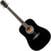 Dreadnought-gitarr Pasadena PD-10L Black Dreadnought-gitarr