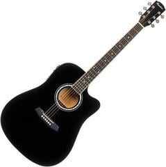electro-acoustic guitar Pasadena PDC-10E Black electro-acoustic guitar
