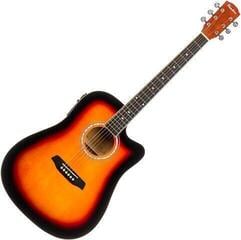 electro-acoustic guitar Pasadena PDC-10E Vintage Sunburst electro-acoustic guitar