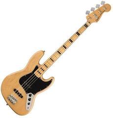 4-string Bassguitar Fender Squier Classic Vibe '70s Jazz Bass MN Natural 4-string Bassguitar