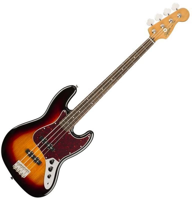 4-strängad basgitarr Fender Squier Classic Vibe '60s Jazz Bass IL 3-Tone Sunburst