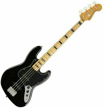 4-string Bassguitar Fender Squier Classic Vibe '70s Jazz Bass MN Black - 1