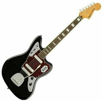 E-Gitarre Fender Squier Classic Vibe '70s Jaguar IL Schwarz - 1
