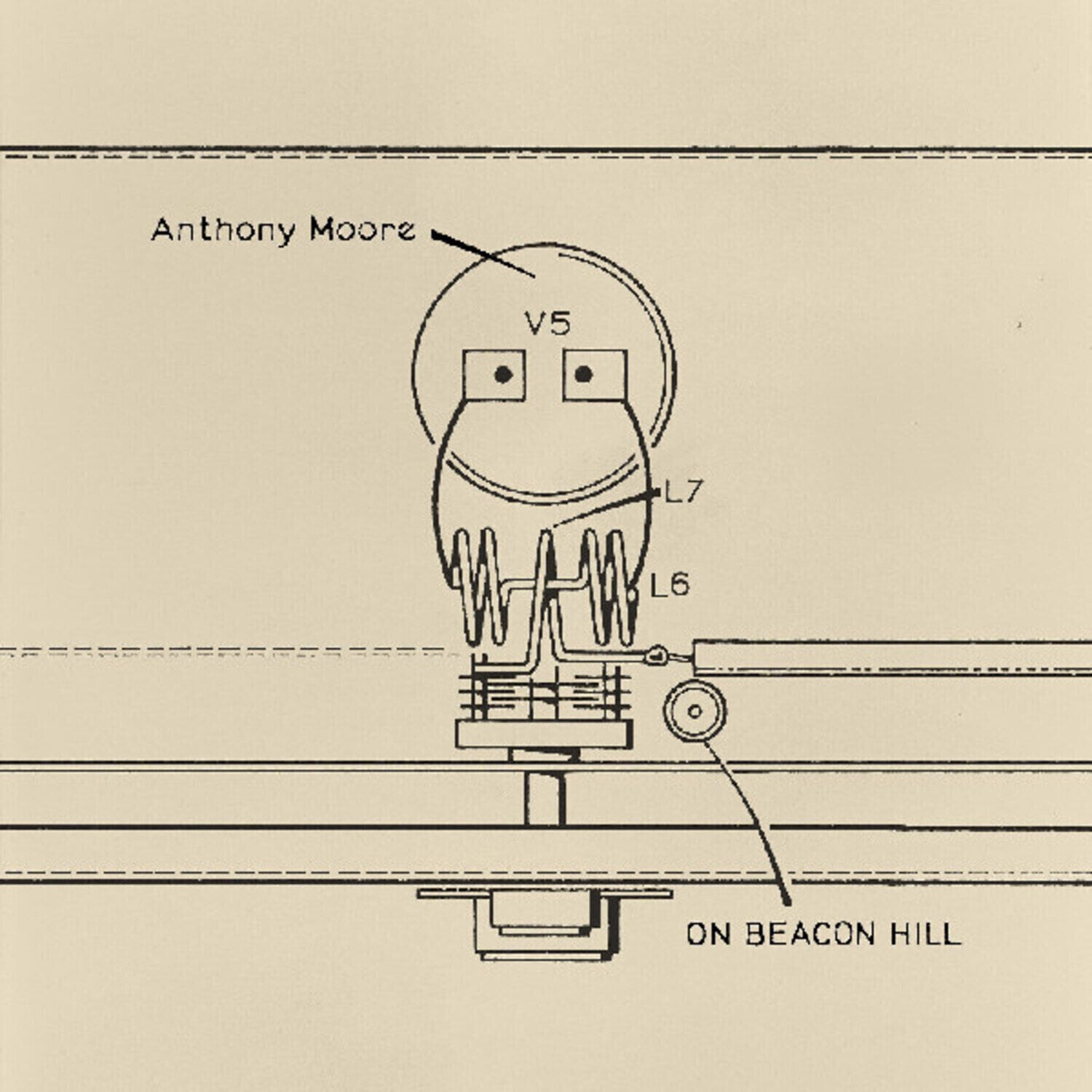 Vinyl Record Anthony Moore with AKA & Friends - On Beacon Hill (LP)