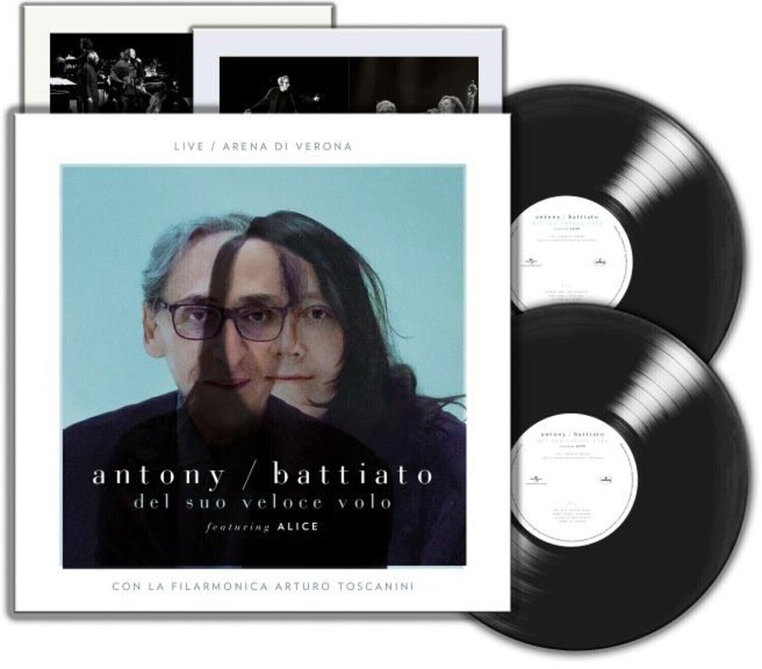 Vinylskiva Antony & Franco Battiato & Alice - Del Suo Veloce Volo (Limited Edition) (2 LP)