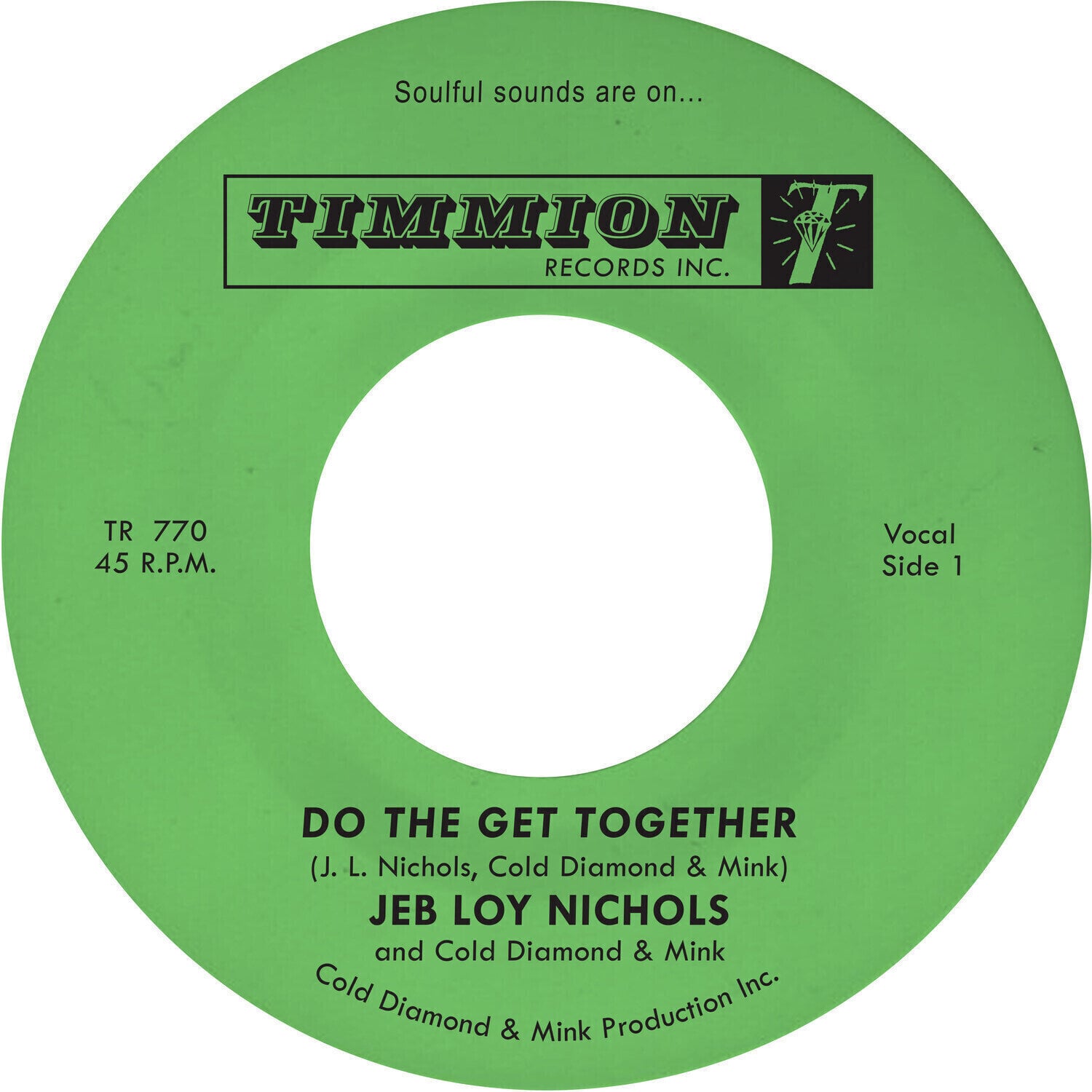 Vinyl Record Jeb Loy Nichols & Cold Diamond & Mink - Do The Get Together (LP)