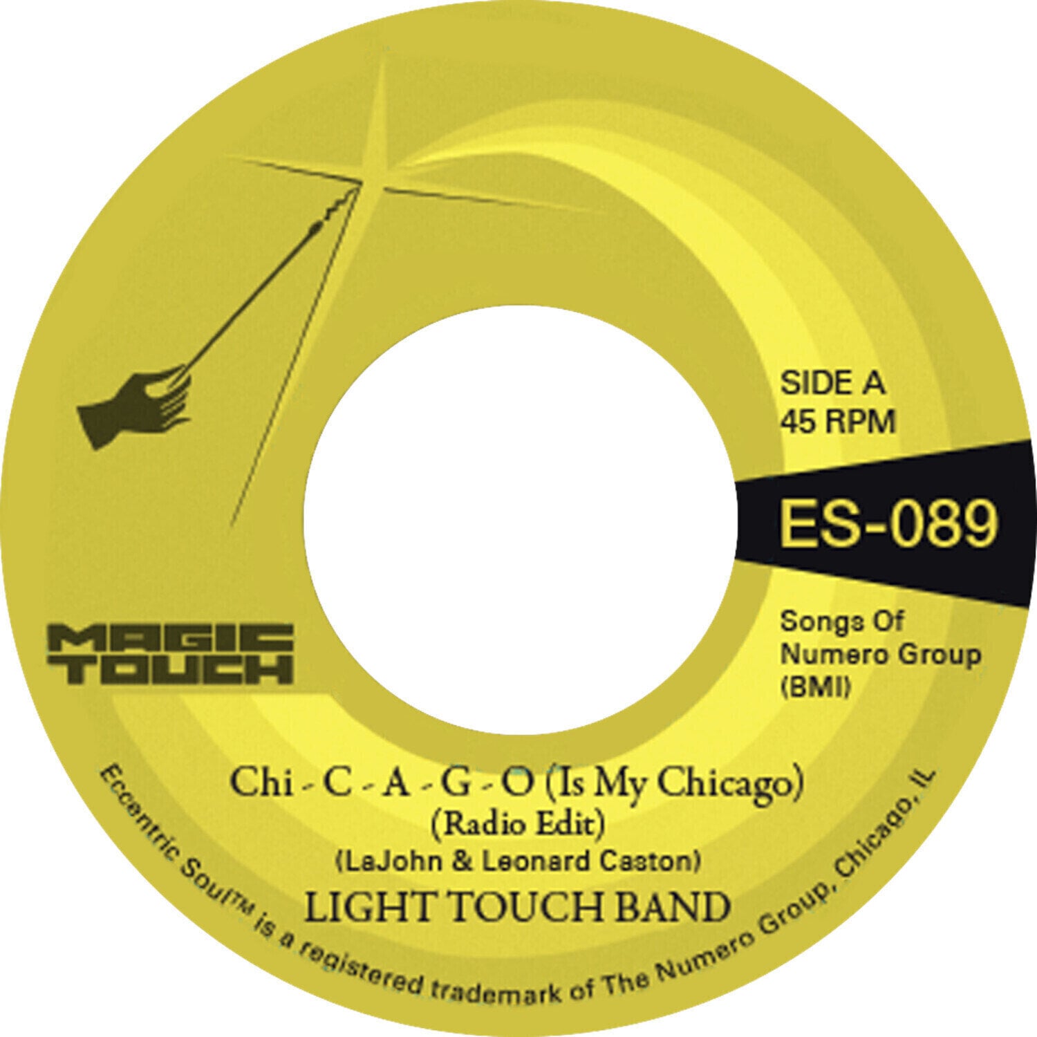 Vinyl Record Light Touch Band - Chi - C - A - G - O (Is My Chicago) (LP)