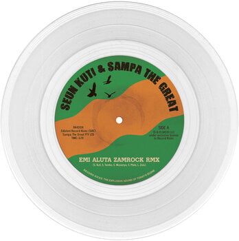 Vinyl Record Seun Kuti & Sampa The Great & Seun Kuti + Egypt 80 - Emi Aluta (Coloured) (7") - 1
