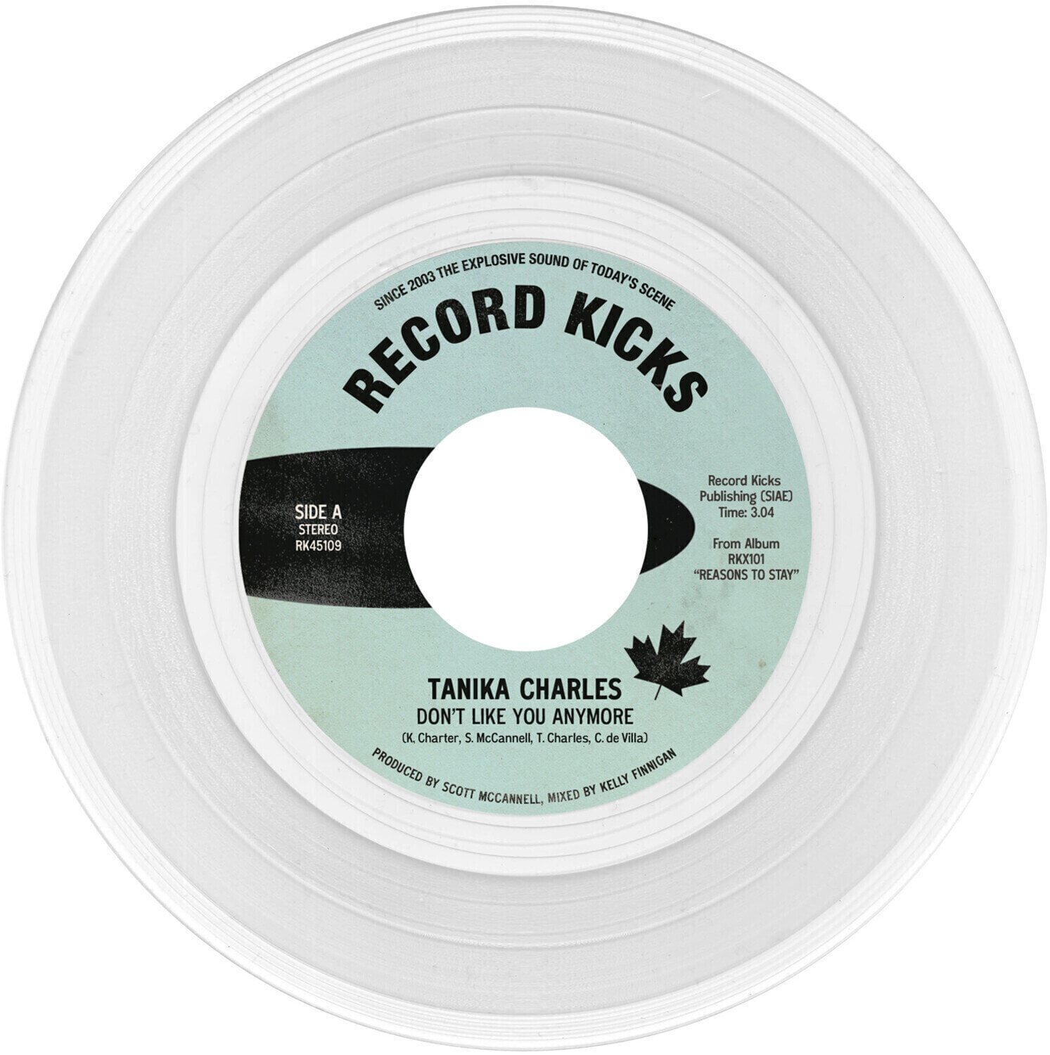 Vinyl Record Tanika Charles - Don't Like You Anymore / Here When You're Ready (Limited Edition) (Coloured) (LP)