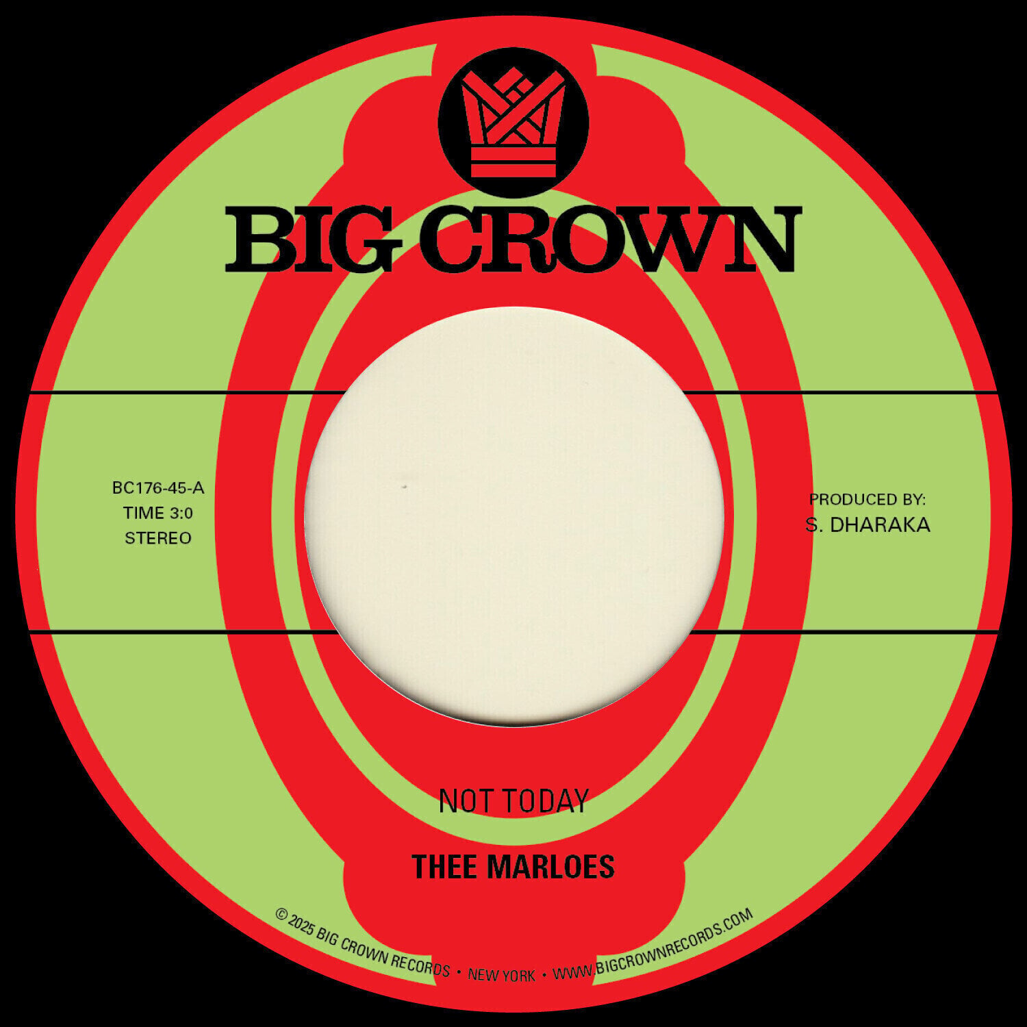 Vinyl Record Thee Marloes - Not Today (7")