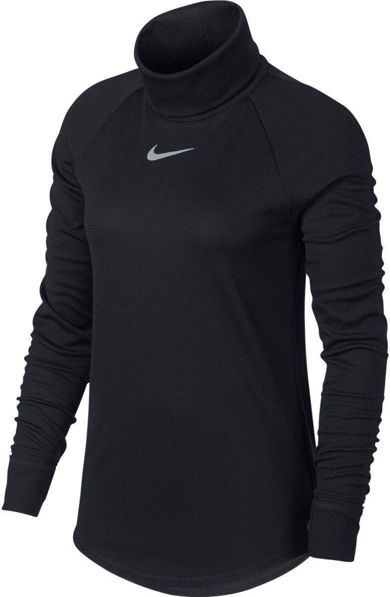 Vêtements thermiques Nike Aeroreact Warm Womens Base Layer Black L