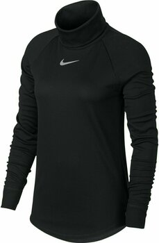 Vêtements thermiques Nike Aeroreact Warm Womens Base Layer Black L - 1