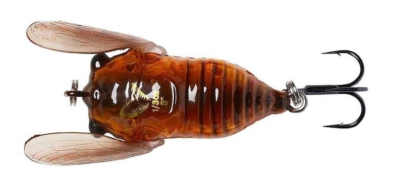 Imitace Savage Gear 3D Cicada Hnědá 3,3 cm 3,5 g