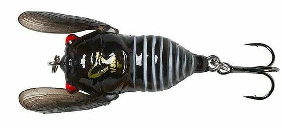 Efterligning Savage Gear 3D Cicada Sort 3,3 cm 3,5 g - 1