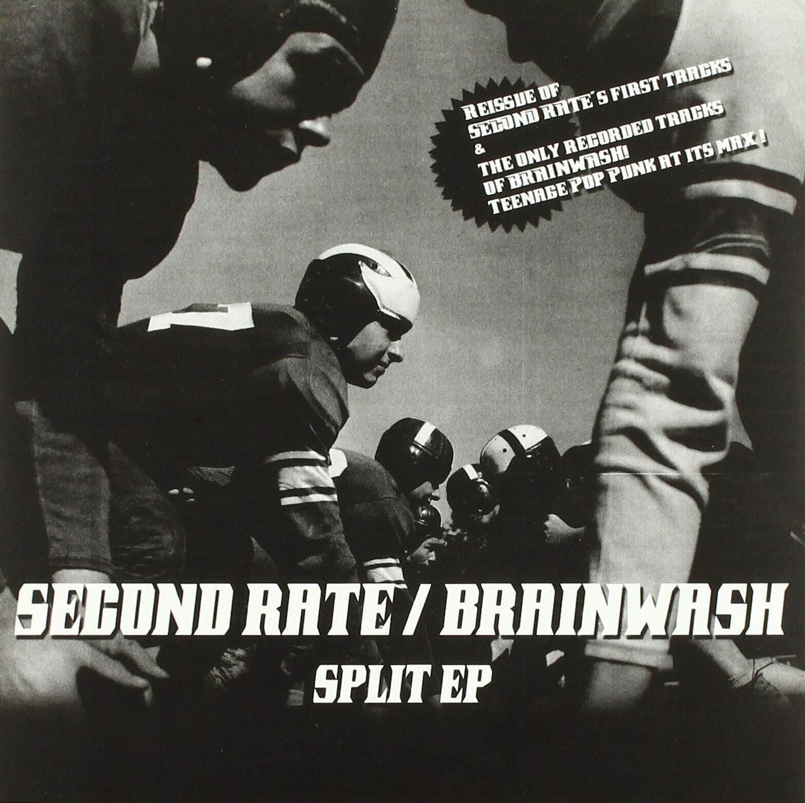 Vinylskiva Second Rate & Flying Donuts - Split (LP)