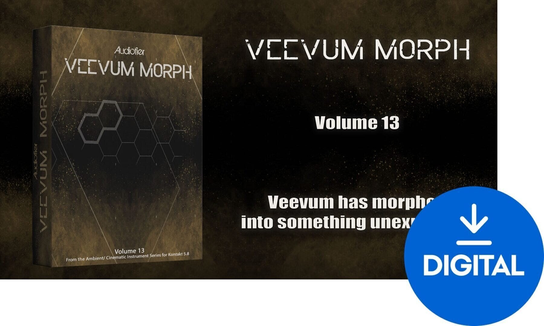 Soundlibraries für Sampler Audiofier Veevum Morph (Digitales Produkt)