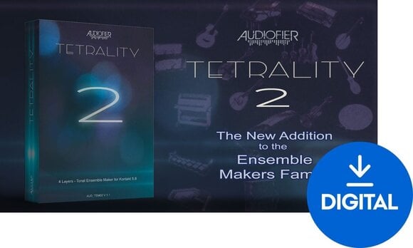 Soundlibraries für Sampler Audiofier Tetrality 2 (Digitales Produkt) - 1