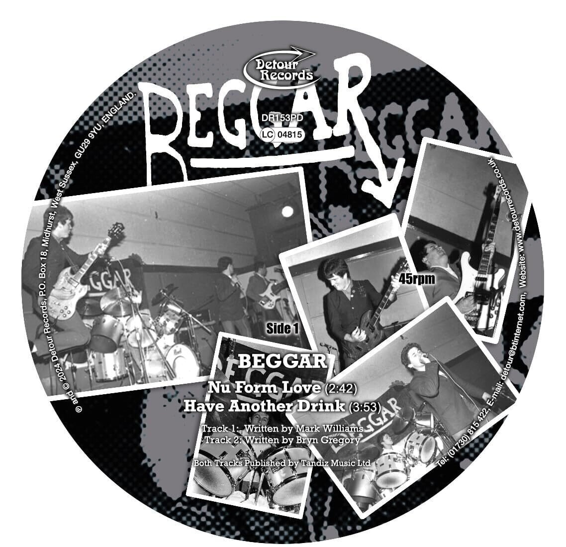 Vinylskiva Beggar - Nu Form Love EP (Limited Edition) (EP)