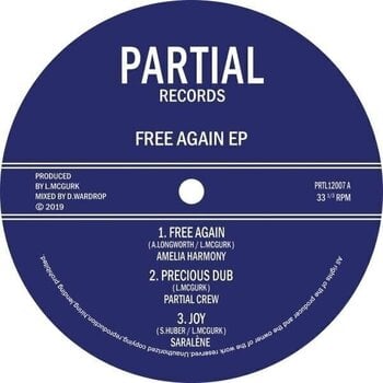 Disc de vinil Amelia Harmony & Jah Marnyah & Saralène & Partial Crew - Free Again EP (LP) - 1