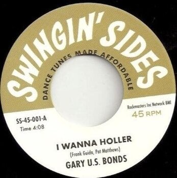 Disc de vinil Gary U.S. Bonds & Chaos Incorporated - I Wanna Holler / Daktari Ooh-Ah (LP) - 1