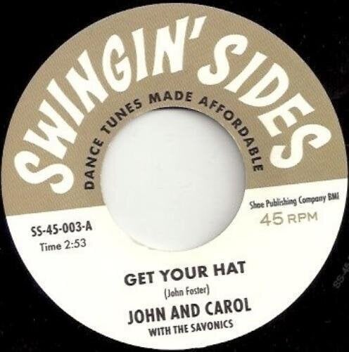 Disc de vinil John & Carol & The Savonics & Billy Emerson - Get Your Hat / I Did The Funky Broadway (LP)