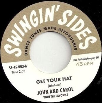 Disc de vinil John & Carol & The Savonics & Billy Emerson - Get Your Hat / I Did The Funky Broadway (LP) - 1