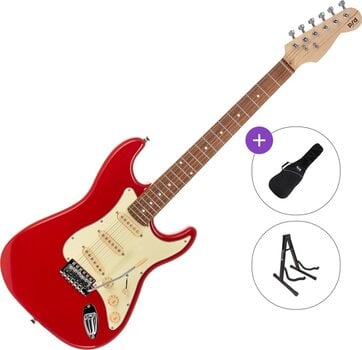 Guitarra eléctrica PSD Guitars STC-100 Basic SET Red Guitarra eléctrica - 1