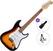 Elektrikitarr PSD Guitars STC-100-HSS Basic SET Sunburst Elektrikitarr