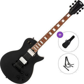 Elektrisk guitar PSD Guitars LSP-100M Basic SET Matte Black Elektrisk guitar - 1