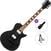 Elektrisk guitar PSD Guitars LSP-100M Basic SET Matte Black Elektrisk guitar