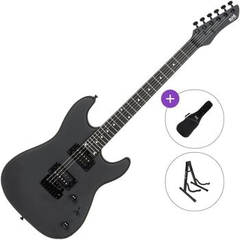 Guitarra eléctrica PSD Guitars SPS-100M Basic SET Matte Black Guitarra eléctrica - 1