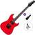 Electric guitar PSD Guitars SPS-100 Basic SET Red Electric guitar