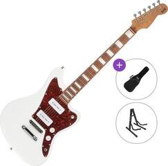 Electric guitar PSD Guitars JM-100 Basic SET White Electric guitar