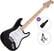 Elektrikitarr SX SST/ASH Basic SET Transparent Black Elektrikitarr