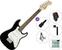Guitarra elétrica Fender Squier Mini Stratocaster V2 IL Standard SET Black Guitarra elétrica