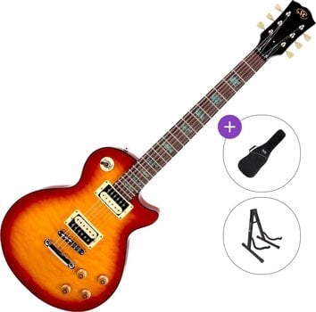 Guitarra elétrica SX EC3D Basic SET Cherry Sunburst Guitarra elétrica - 1