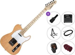 Guitare électrique Pasadena TL10 Premium SET Blonde Guitare électrique