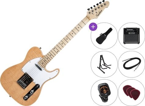 Guitare électrique Pasadena TL10 Premium SET Blonde Guitare électrique - 1