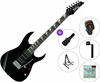 Elektrische gitaar Ibanez GRG170DX-BKN Standard SET Black Night Elektrische gitaar - 1