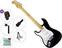 Guitare électrique SX SST57+/LH Standard SET Black Guitare électrique