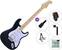 Guitare électrique SX SST57+ /HSS Standard SET Black Guitare électrique