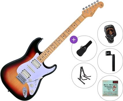 Elektrische gitaar SX SST57+ /HSH Standard SET 3-Tone Sunburst Elektrische gitaar - 1