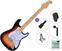 Elektrische gitaar SX SST57+ /HSH Standard SET 3-Tone Sunburst Elektrische gitaar