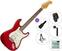 Electric guitar SX SST62+ /HSS Standard SET Candy Apple Red Electric guitar
