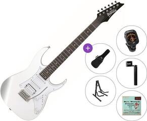 Elektrische gitaar Ibanez GRG140-WH Standard SET White Elektrische gitaar